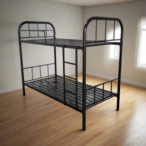 Apollo Double Bunk Black Metal Frame