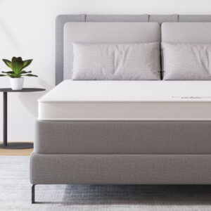 Ice Cool Blue Gel Memory Foam Plush Double Mattress Topper Standard Length